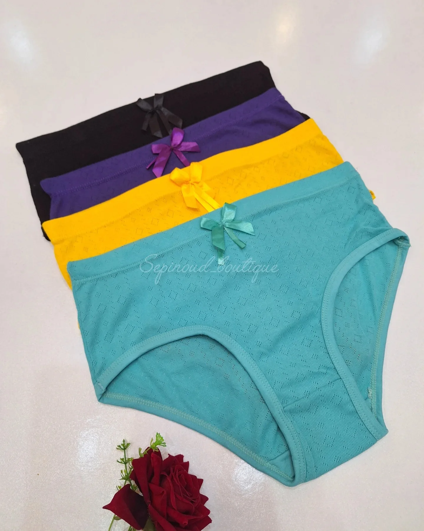 شورت نخ پنبه سوزنی