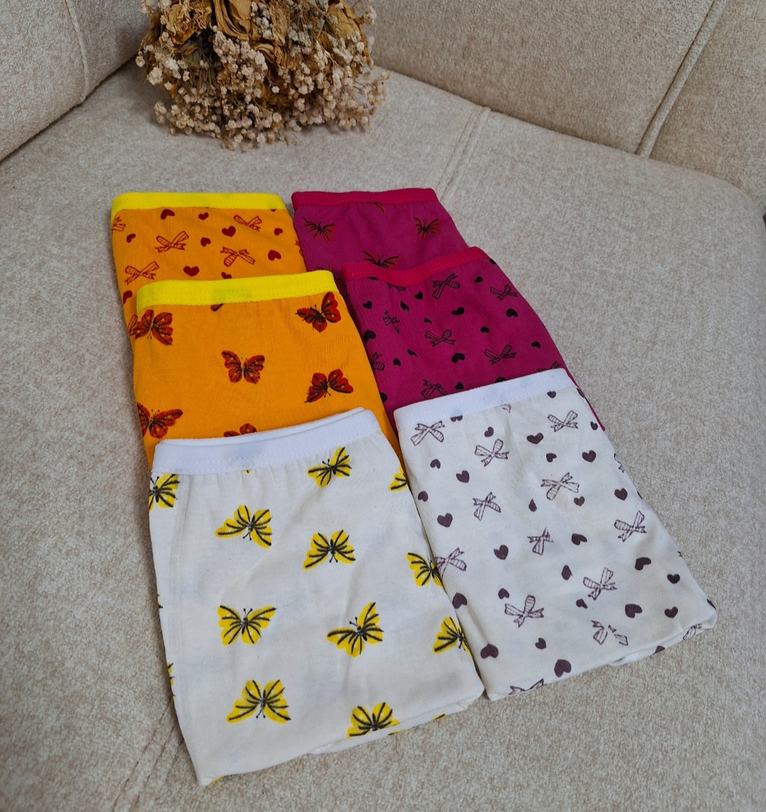 شورت نخی طرح دار