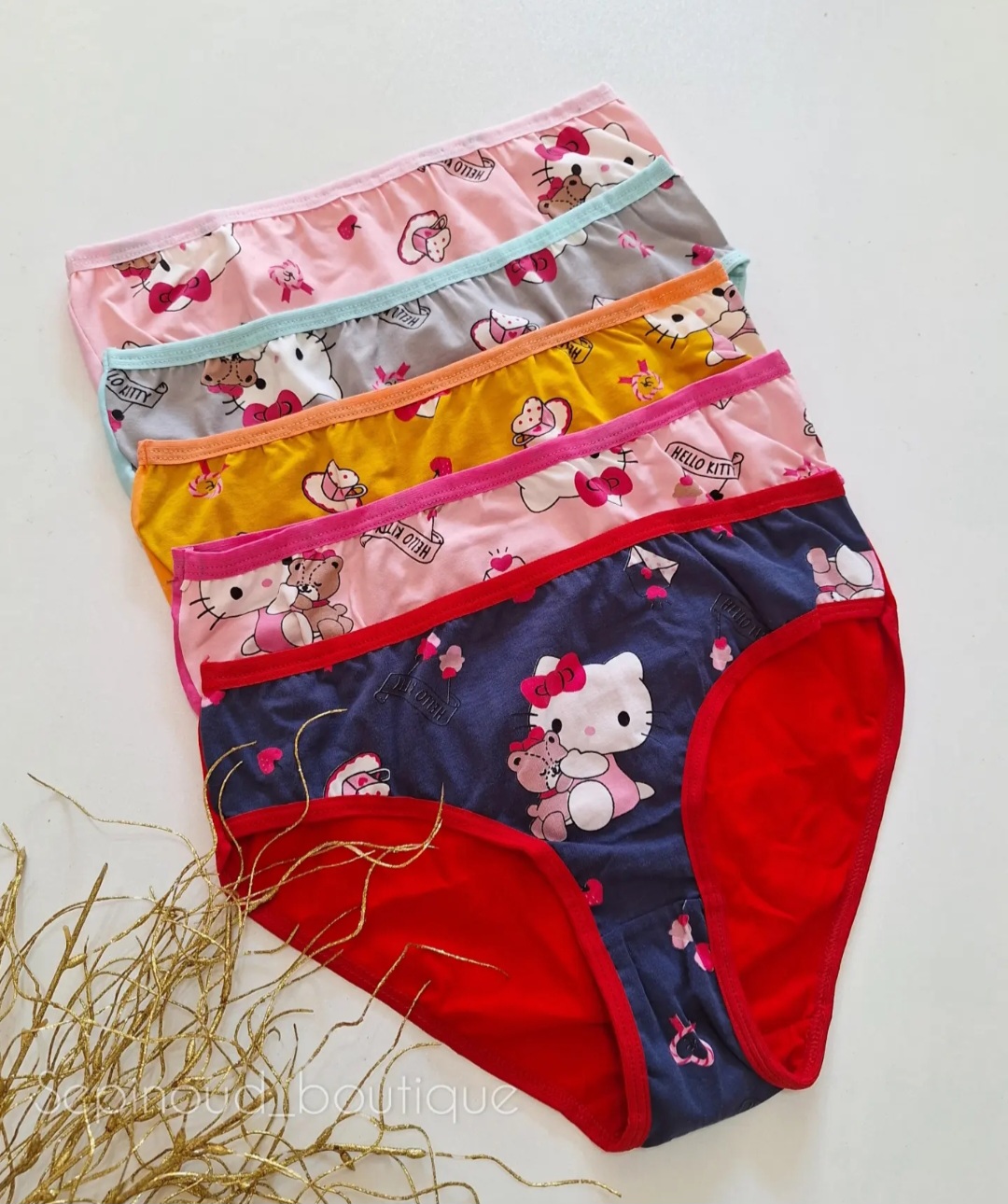 شورت نخ پنبه طرح کیتی