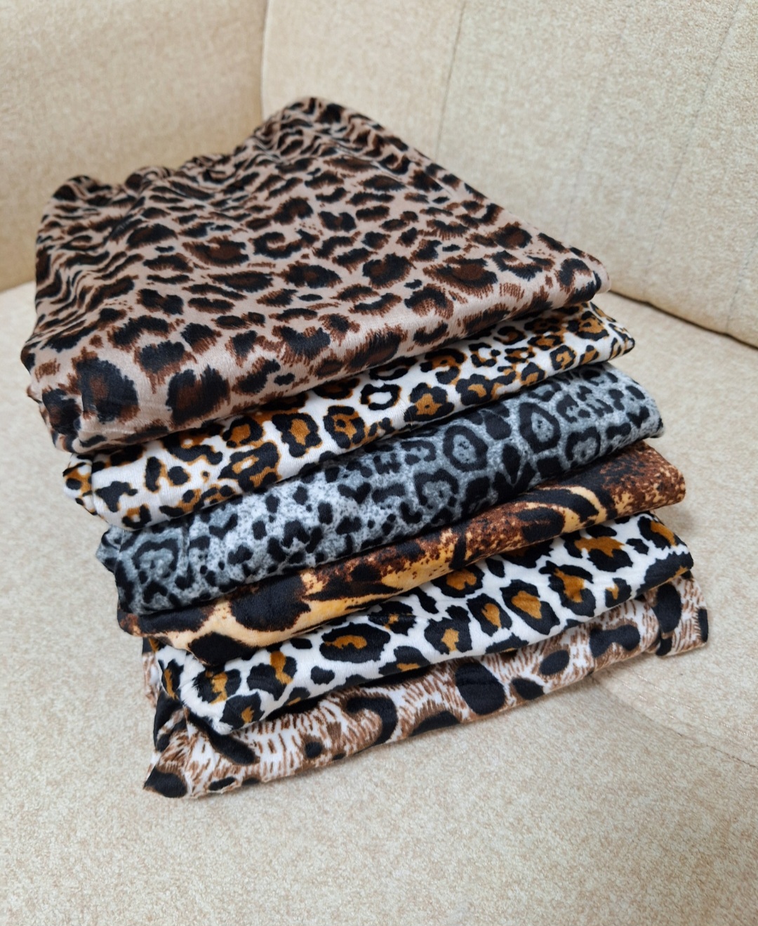 شلوار مخمل پلنگی